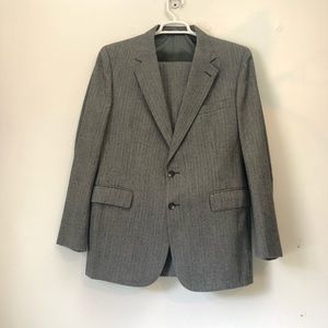 Vintage Cricketeer Suit Gray Wool